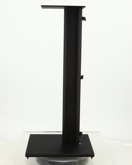 Right side view of a used Q Acoustics 3000 Series Speaker Stands (3010) in a black finish