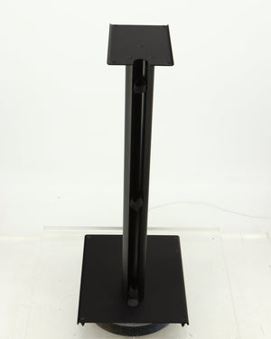 Top of a used Q Acoustics 3000 Series Speaker Stands (3010) in a black finish showing rear