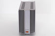 Front view of a used Quad 303 Power Amplifier in a Silver finish
