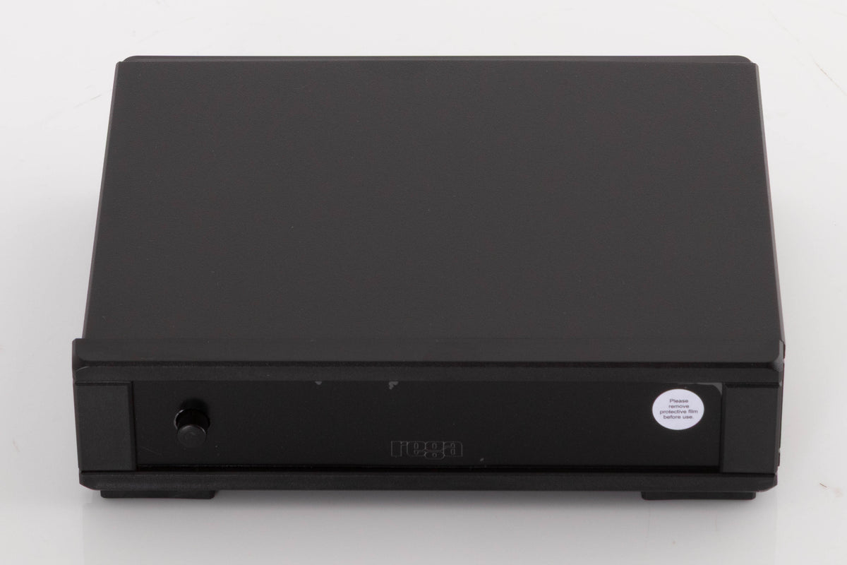 Top of a used Rega FONO MM MK5 Phonostage in a Black finish