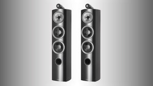 B&W 804 D3 Floorstanding Speakers - Gloss Black