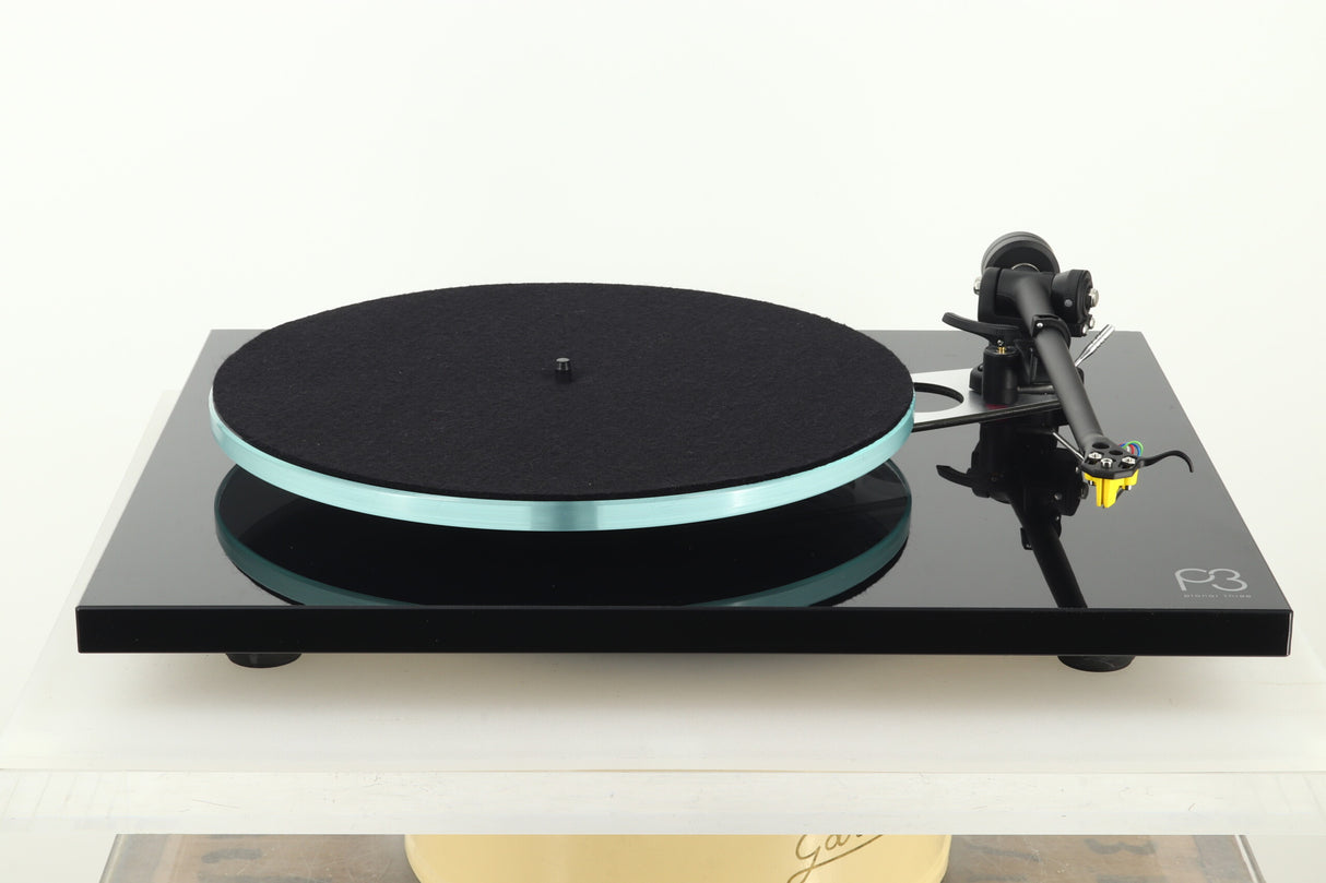 Rega Planar 3 Turntable - Black / Exact Cartridge
