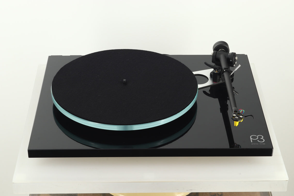 Rega Planar 3 Turntable - Black / Exact Cartridge