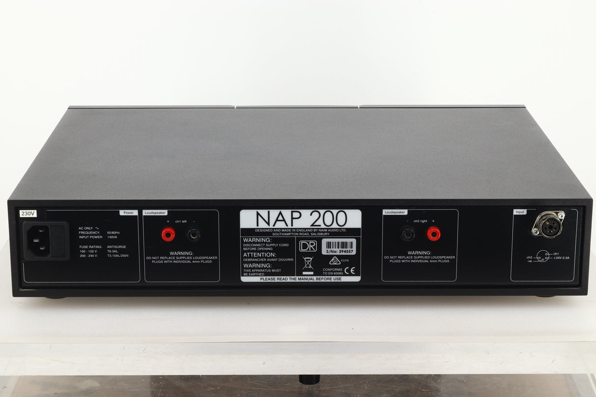 Naim NAP 200DR Power Amplifier (2015)