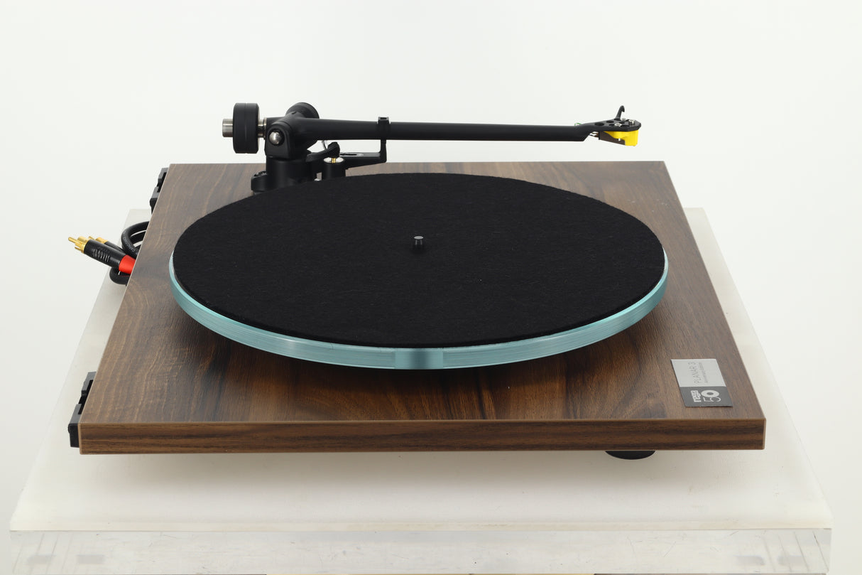Rega Planar 3 50th Anniversary Turntable - Walnut / Exact Cartridge