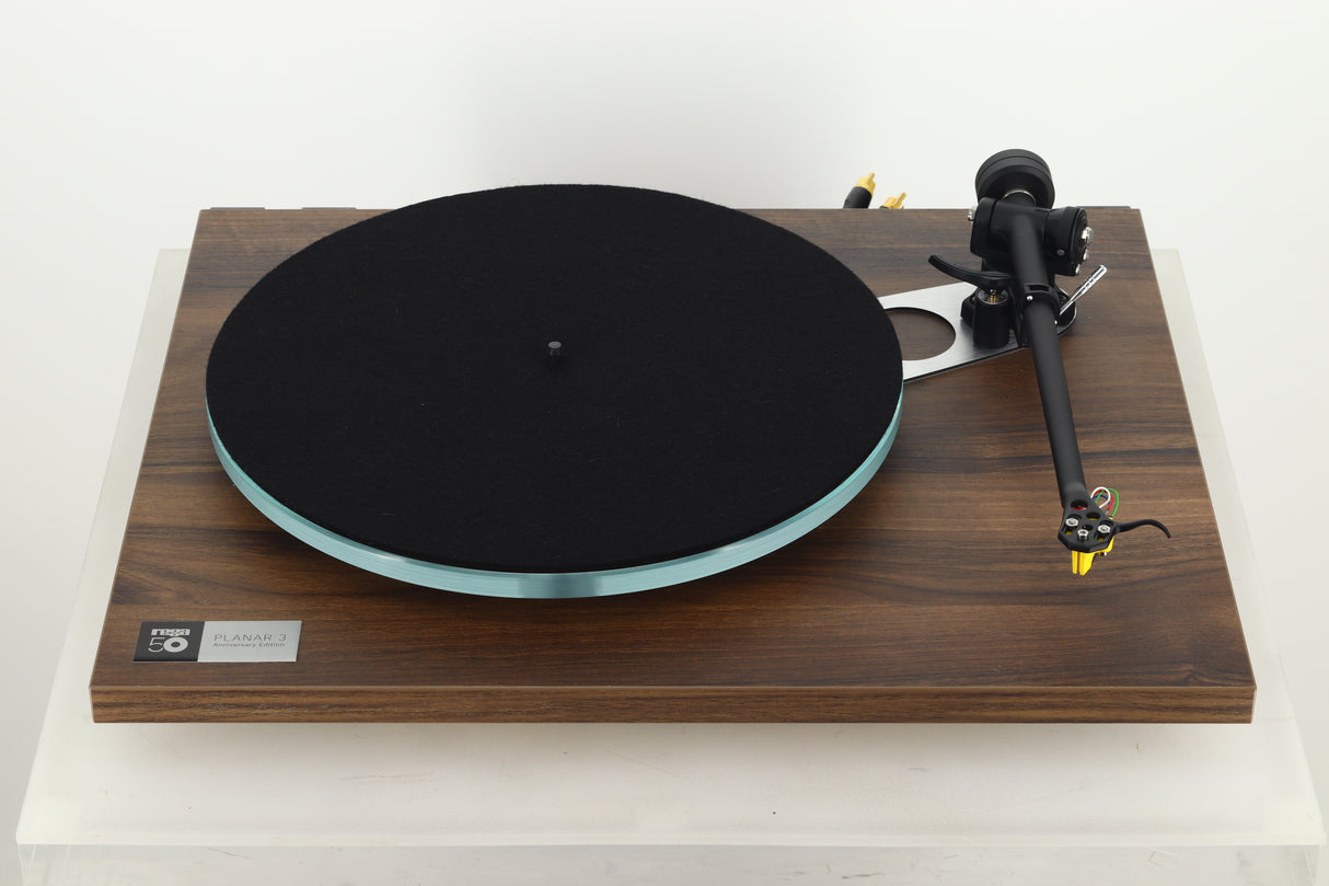 Rega Planar 3 50th Anniversary Turntable - Walnut / Exact Cartridge