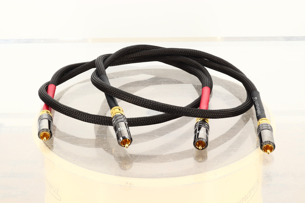 Tellurium Q Black II RCA Interconnect 1.0m