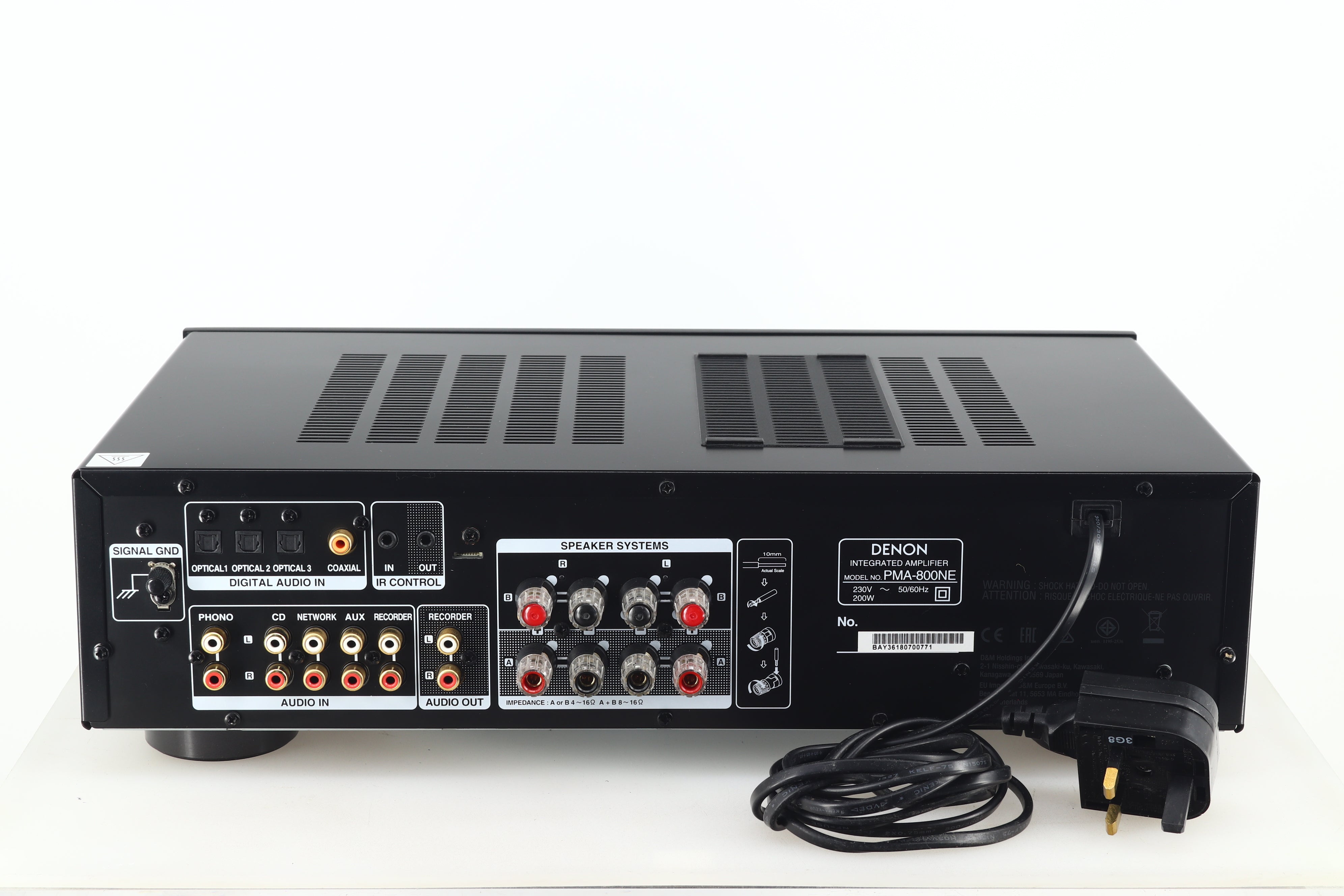 Denon PMA-800NE Integrated Amplifier - Black – 2ndhandhifi.co.uk