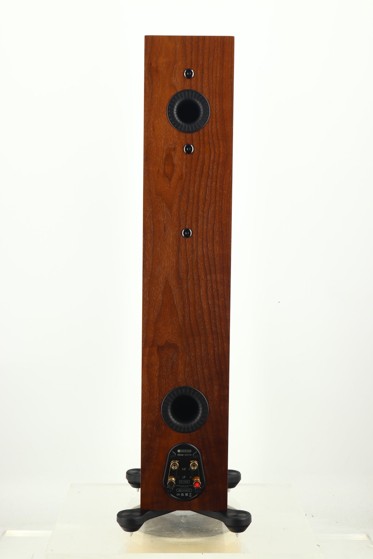 Monitor Audio Silver 200 7G Floorstanding Speakers - Natural Walnut