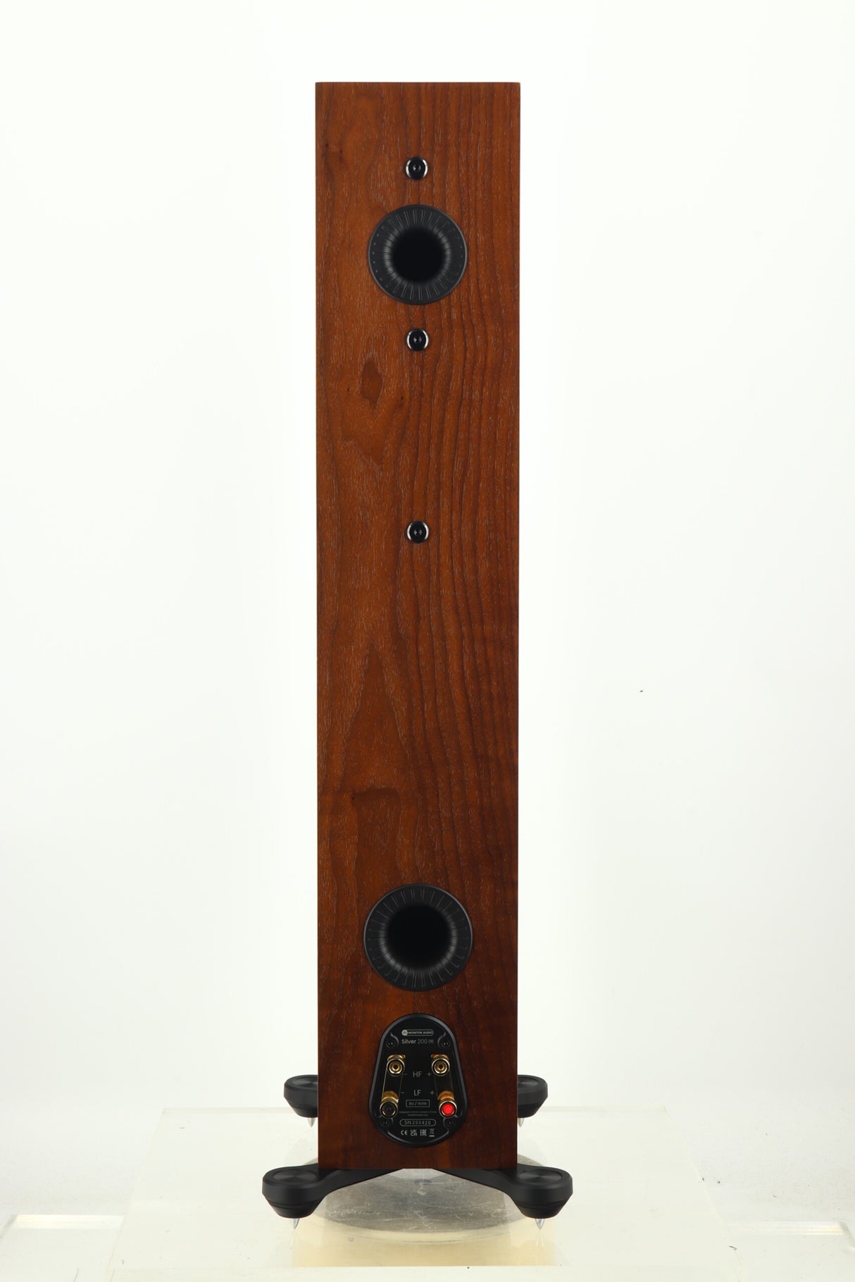 Monitor Audio Silver 200 7G Floorstanding Speakers - Natural Walnut