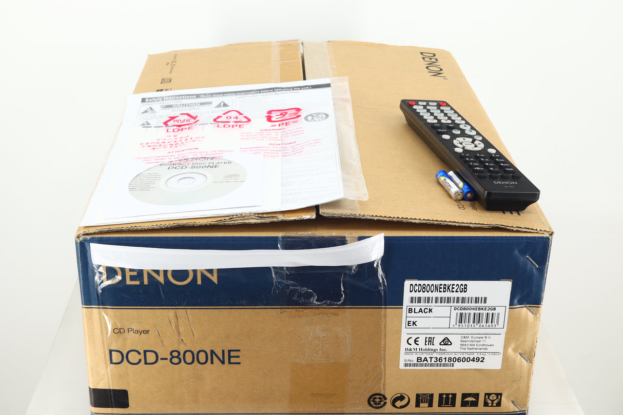 Denon DCD-800NE CD Player - Black