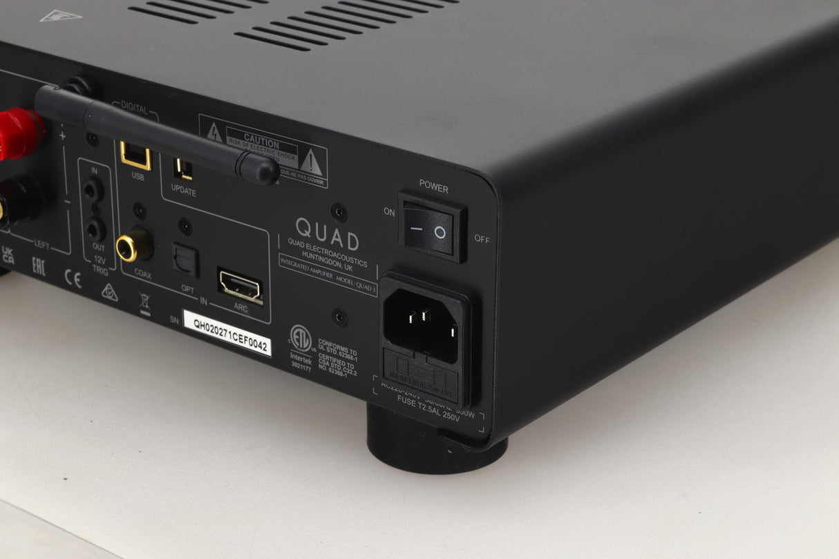 Quad 3 Integrated Amplifier - Grey
