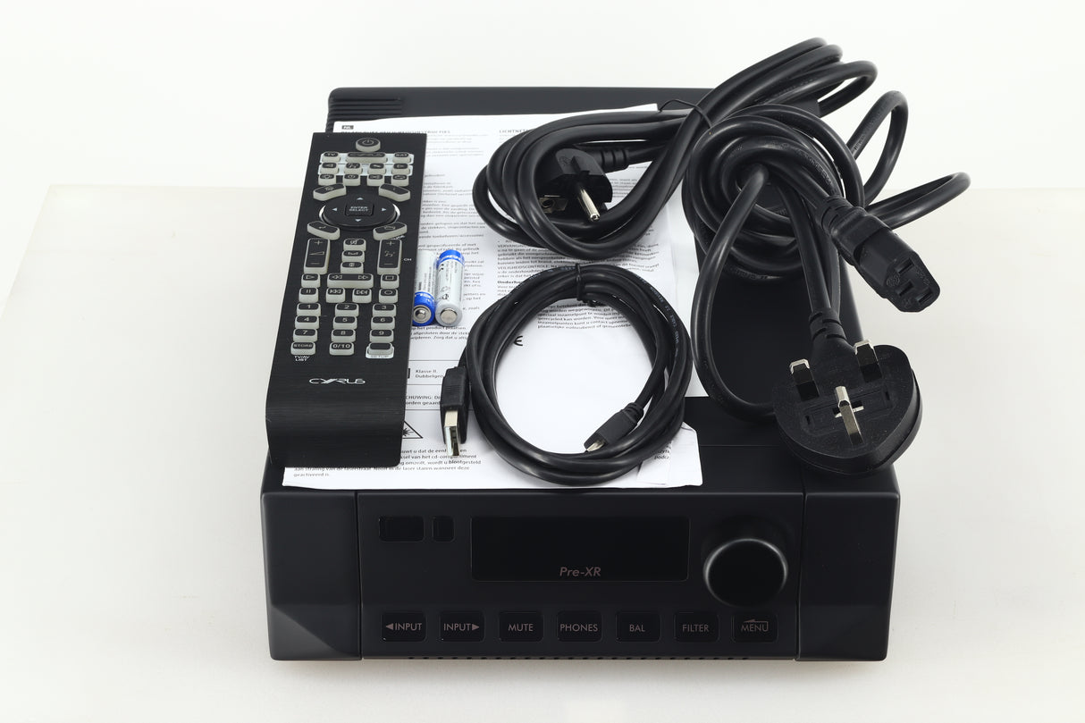 Cyrus PRE XR Pre Amplifier - Phantom Black