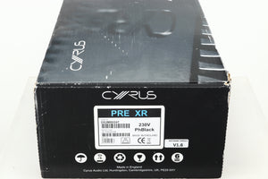 Cyrus PRE XR Pre Amplifier - Phantom Black