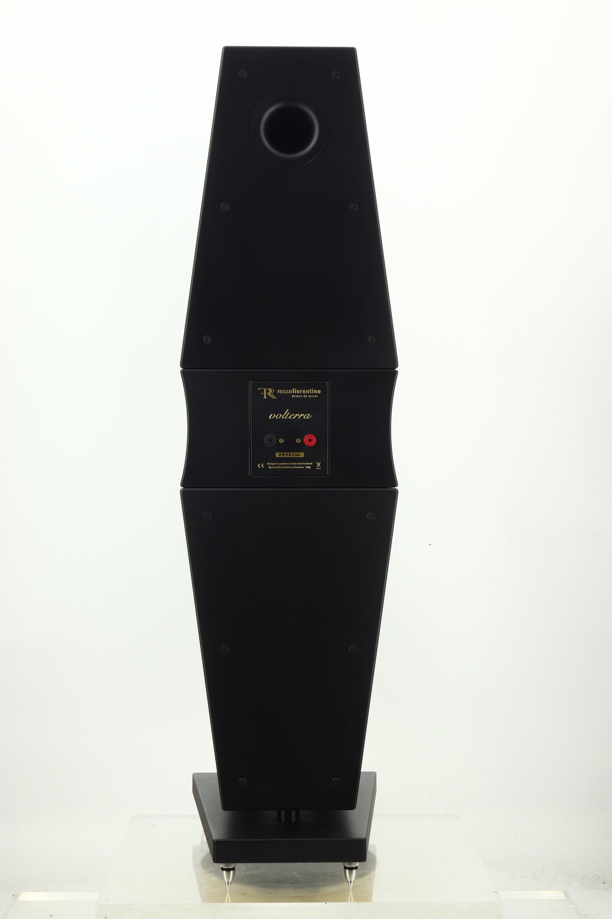 Rosso Fiorentino Audio Volterra Mk2 Floorstanding Speakers - Black