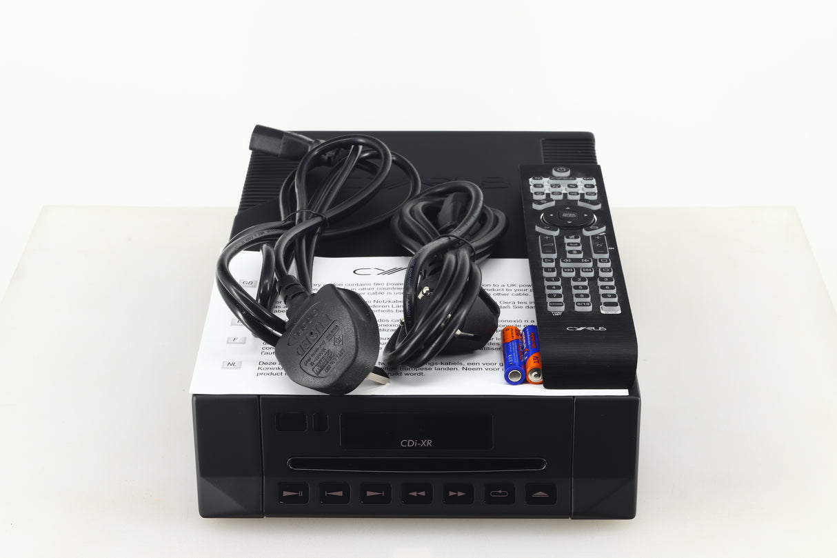 Cyrus CDi-XR Compact Disc Player - Phantom Black