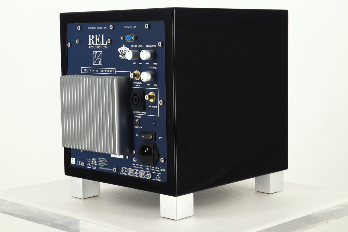 REL T5i Subwoofer - Piano Black