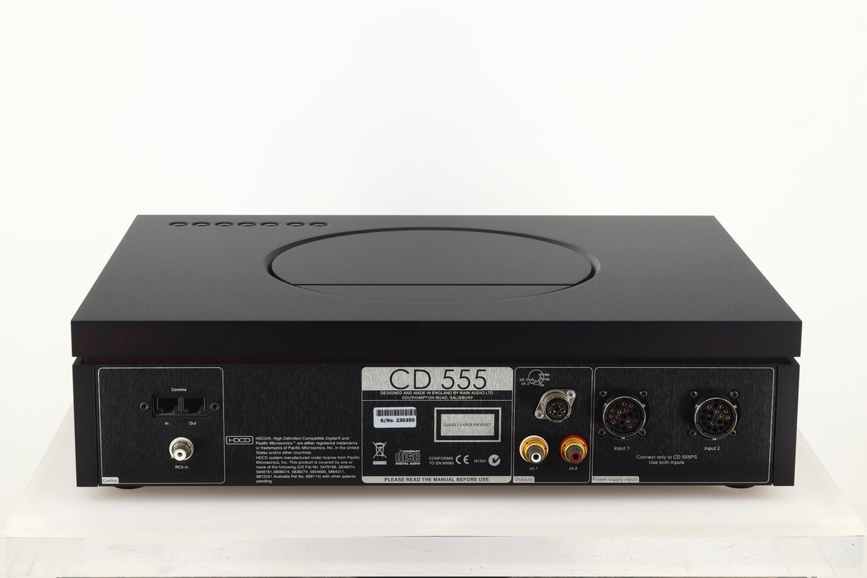Naim CD555 CD Player (2006) / CD555PS DR Power Supply (2014)