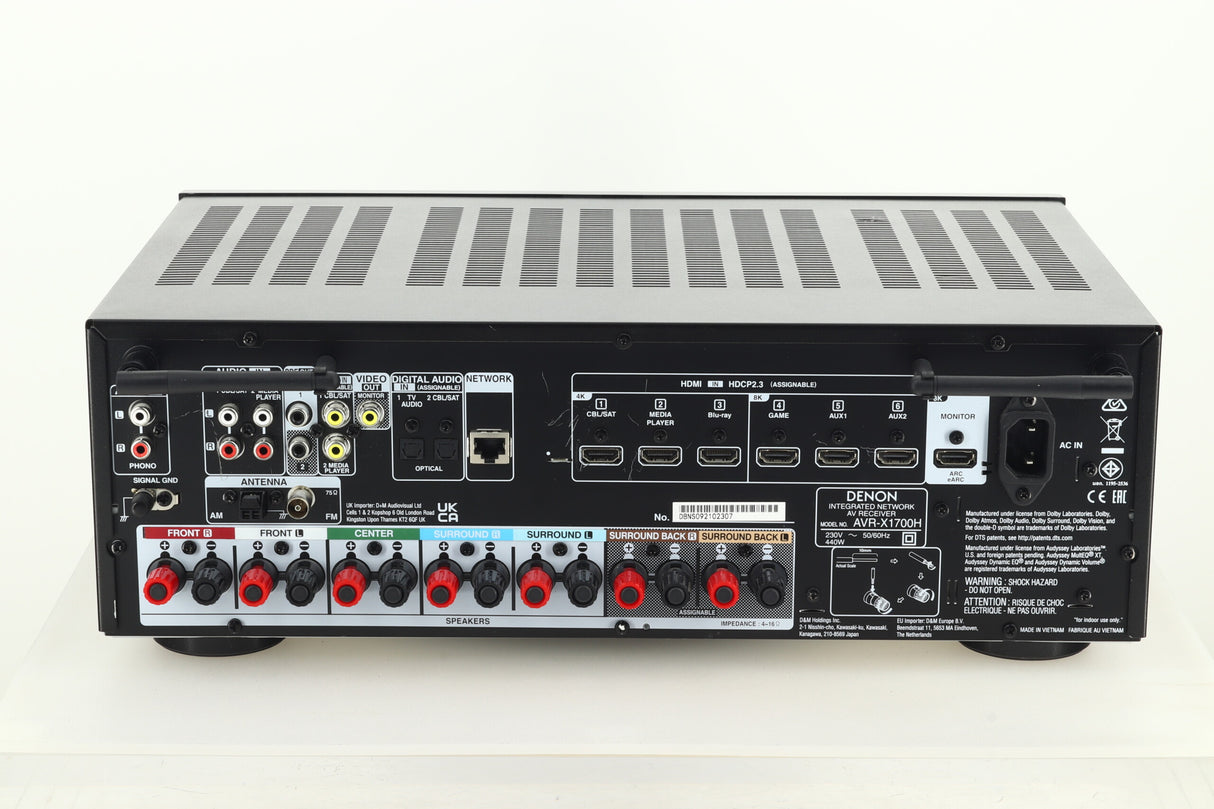 Denon AVR-X1700H AV Receiver