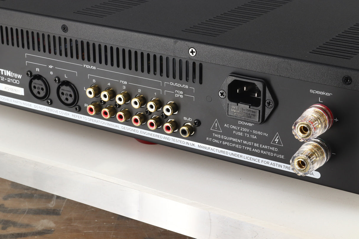 Astin Trew AT2-2100 Integrated Amplifier - Red