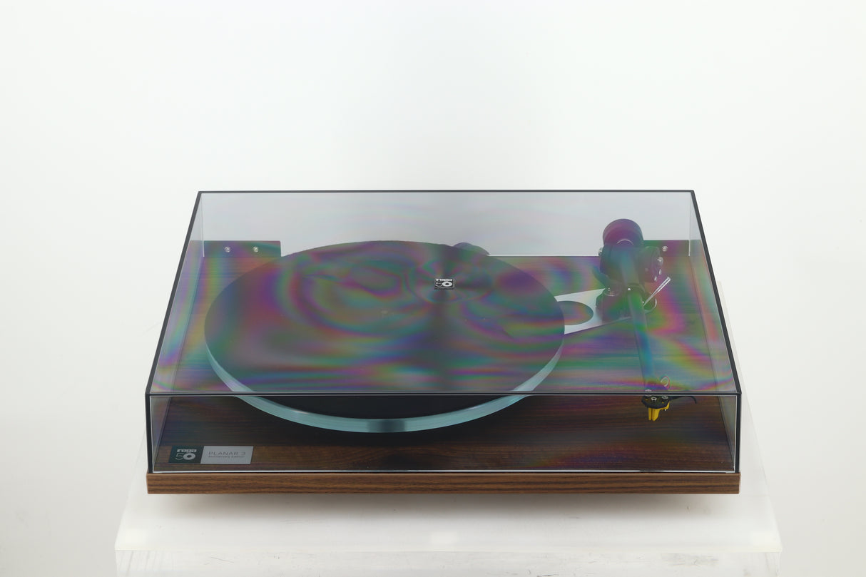 Rega Planar 50th Anniversary Turntable / Exact Cartridge - Walnut