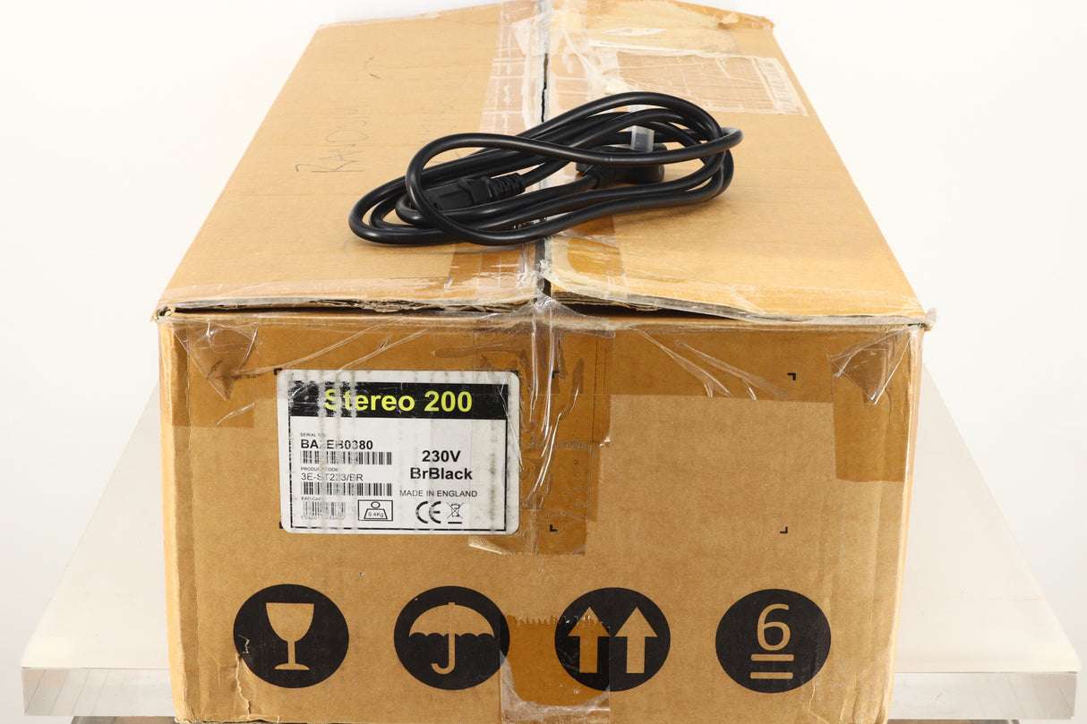 Cyrus Stereo 200 Power Amplifier - Brushed Black