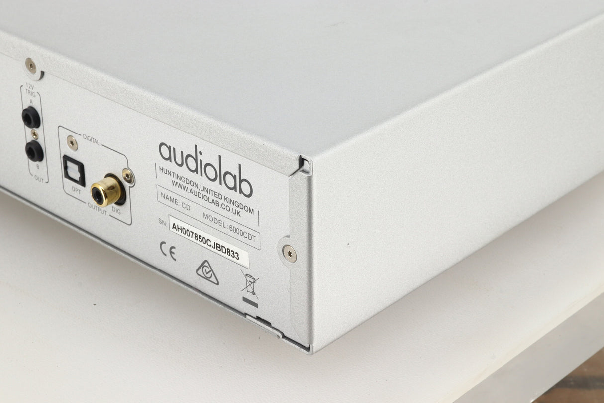 Audiolab 6000CDT CD Transport - Silver
