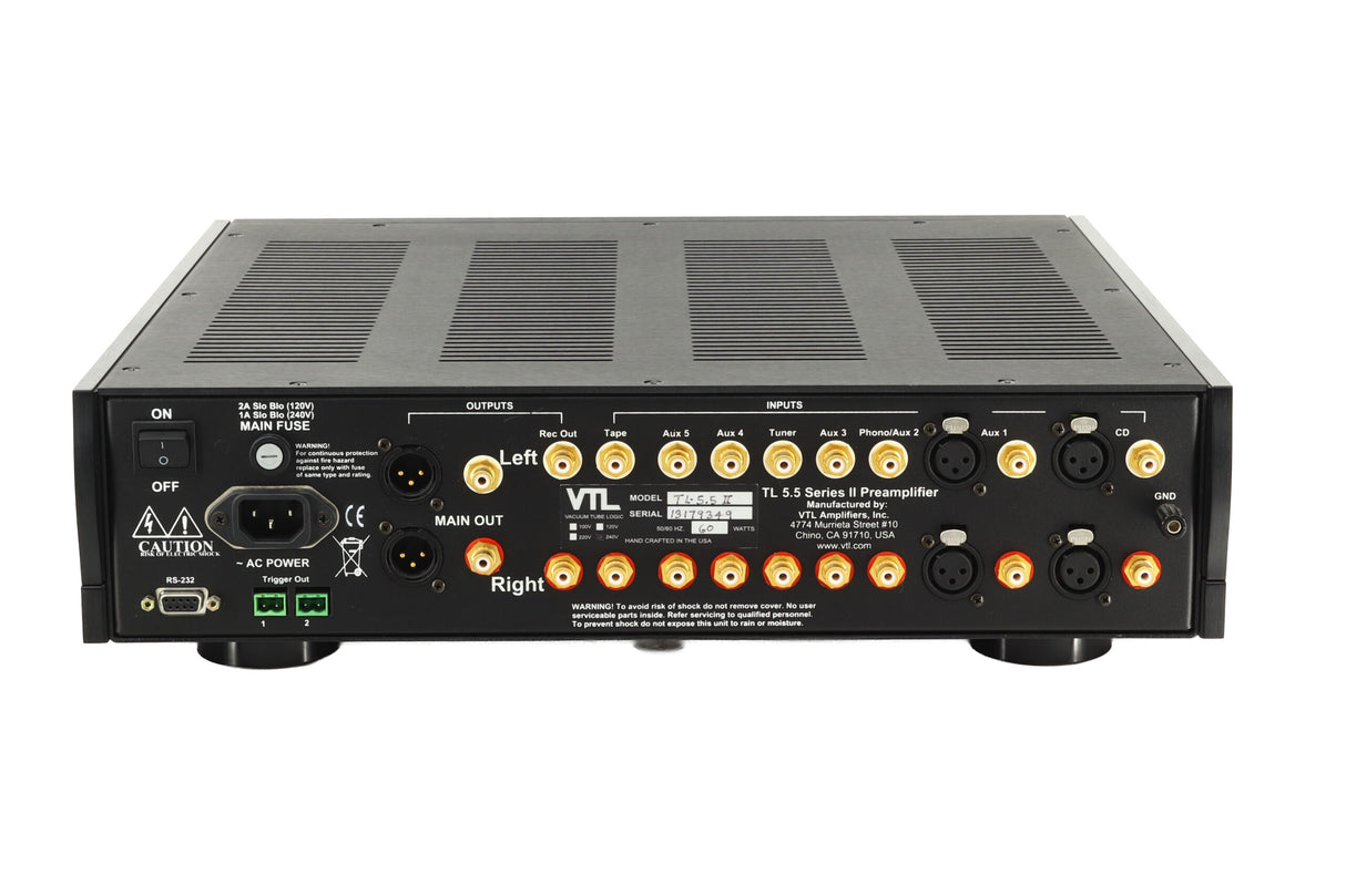 VTL TL5.5 Series 2 Signature Pre Amplifier - Black
