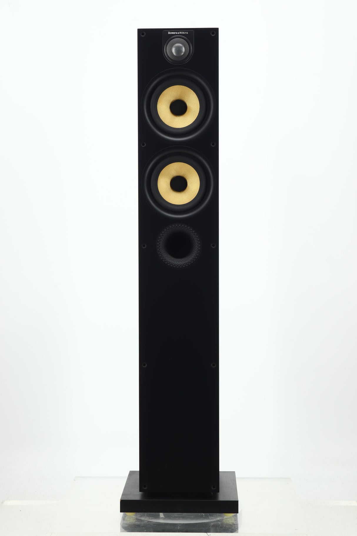 B&W 684 S2 Floorstanding Speakers - Black Ash