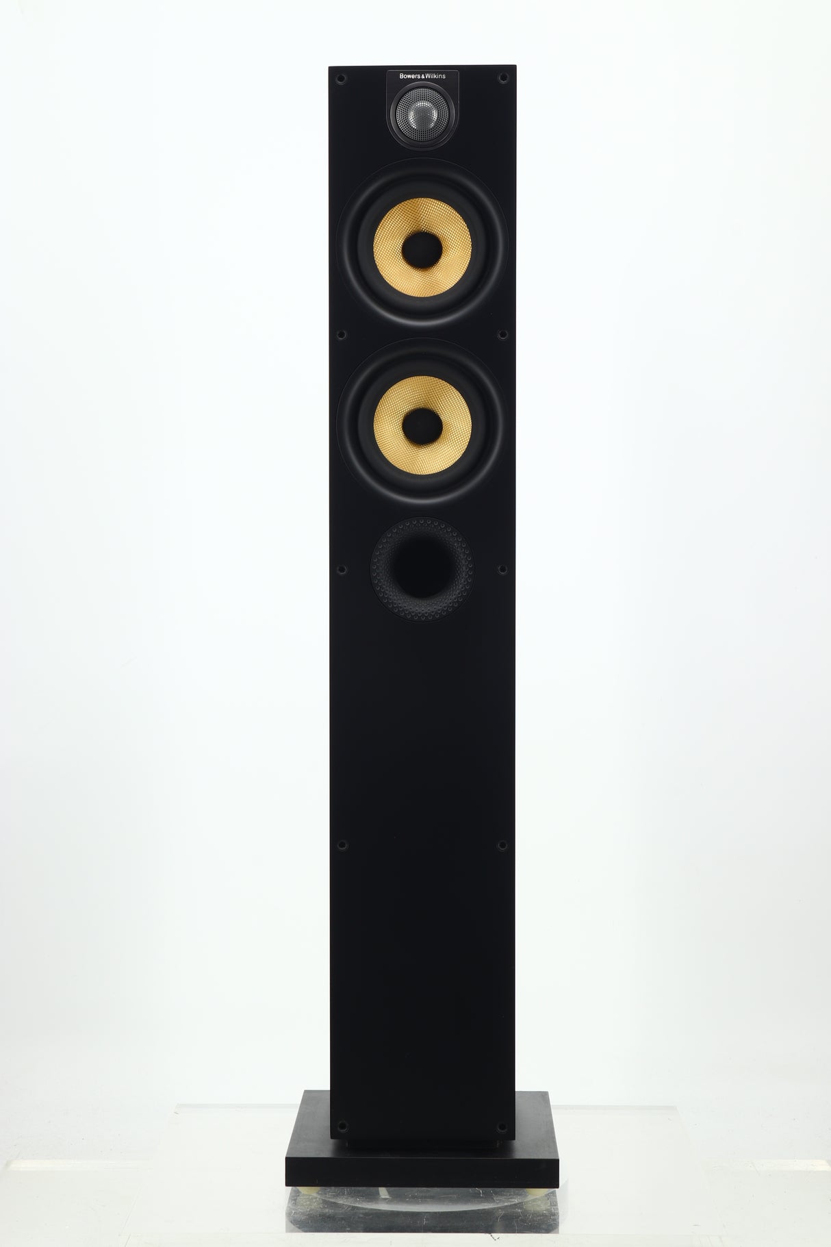 B&W 684 S2 Floorstanding Speakers - Black Ash