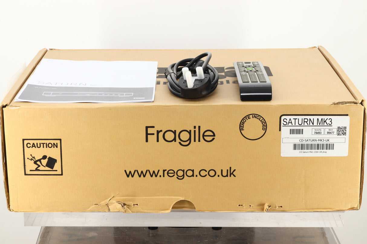Rega Saturn Mk3 CD Player