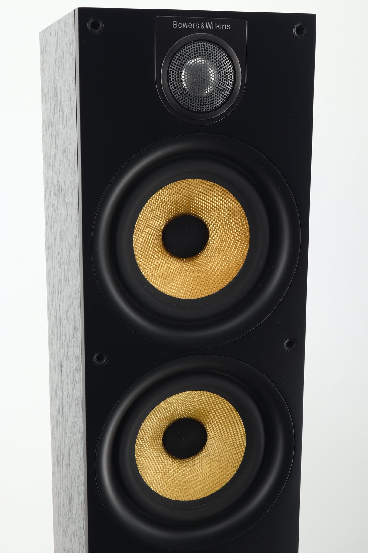 B&W 684 S2 Floorstanding Speakers - Black Ash