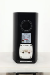 Quadral Chromium Style 2 Standmount Speakers - Black Gloss