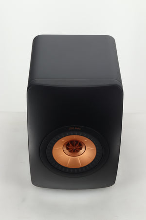 KEF LS50 Meta Standmount Speakers - Carbon Black