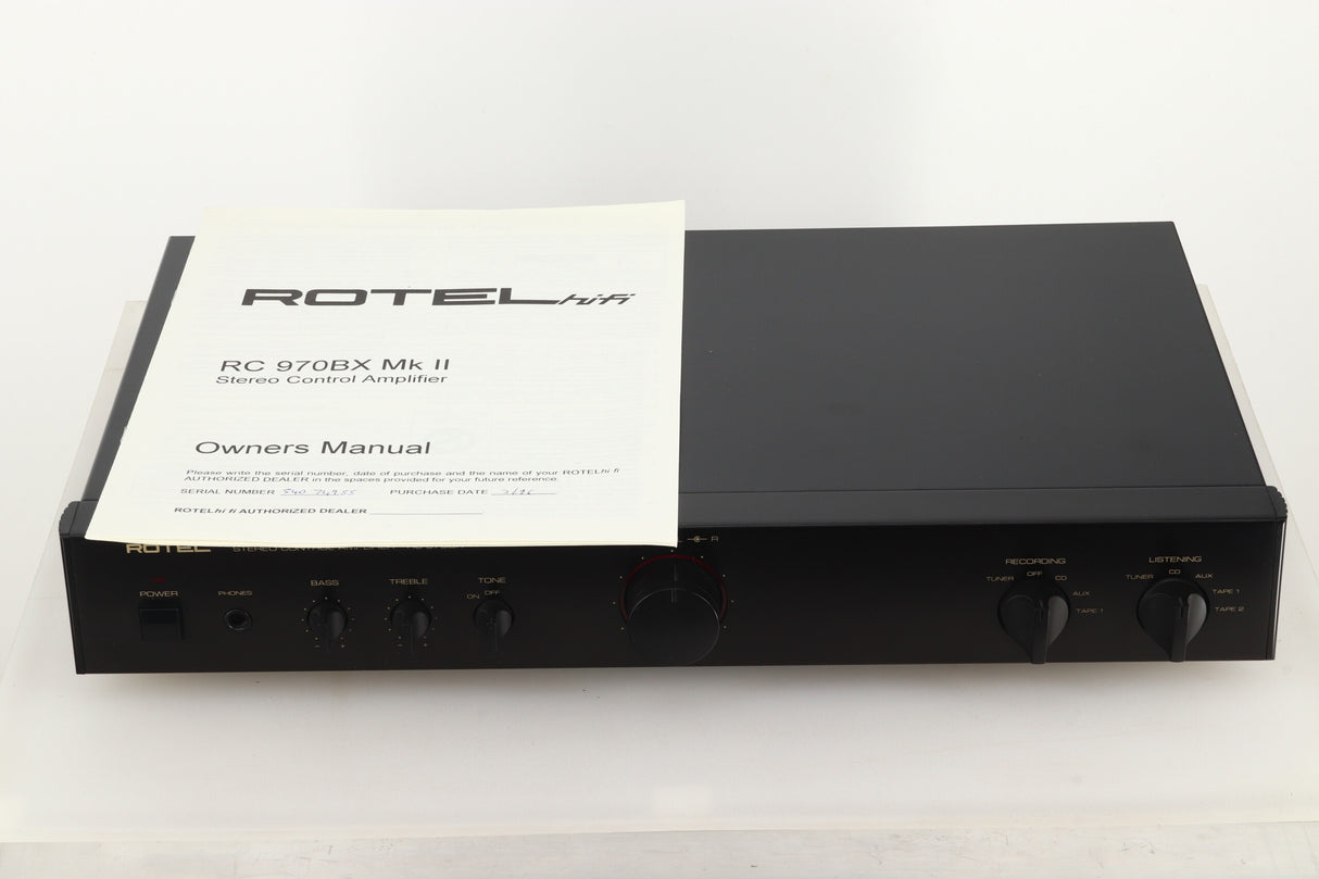 Rotel RC-970BX MkII Pre Amplifier