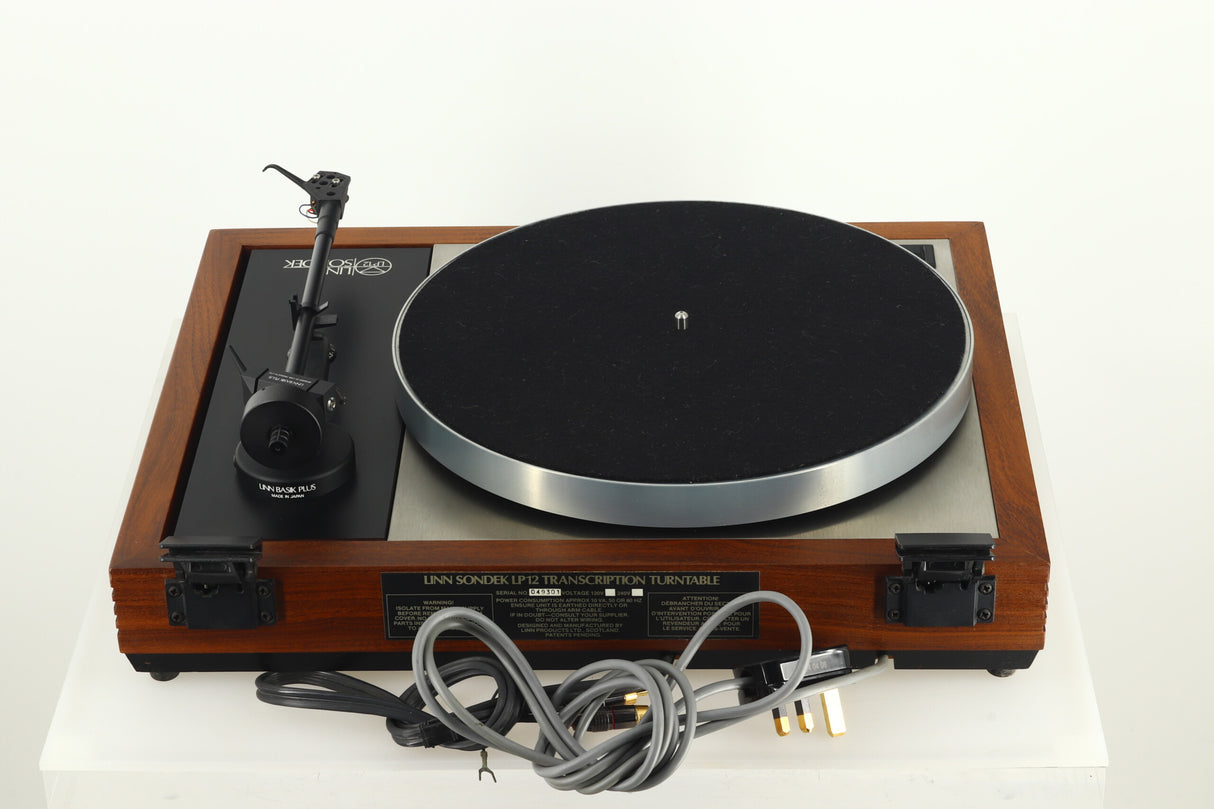 Linn LP12 Turntable - Afromosia / Basik Plus Tonearm / Goldring 1012GX Cartridge
