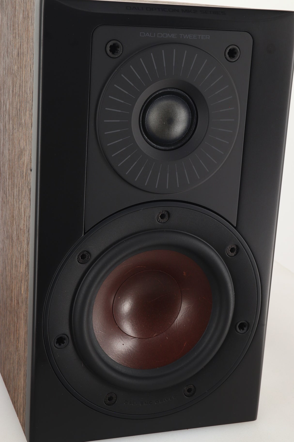 Dali Opticon 1 Mk2 Standmount Speakers - Tobacco Oak