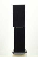 Heybrook Quartet Loudspeakers - Black/Walnut & Stands