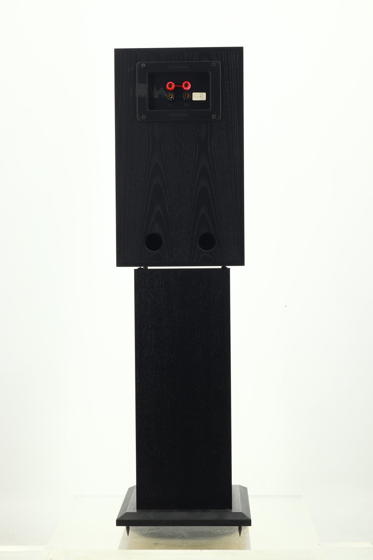 Heybrook Quartet Loudspeakers - Black/Walnut & Stands