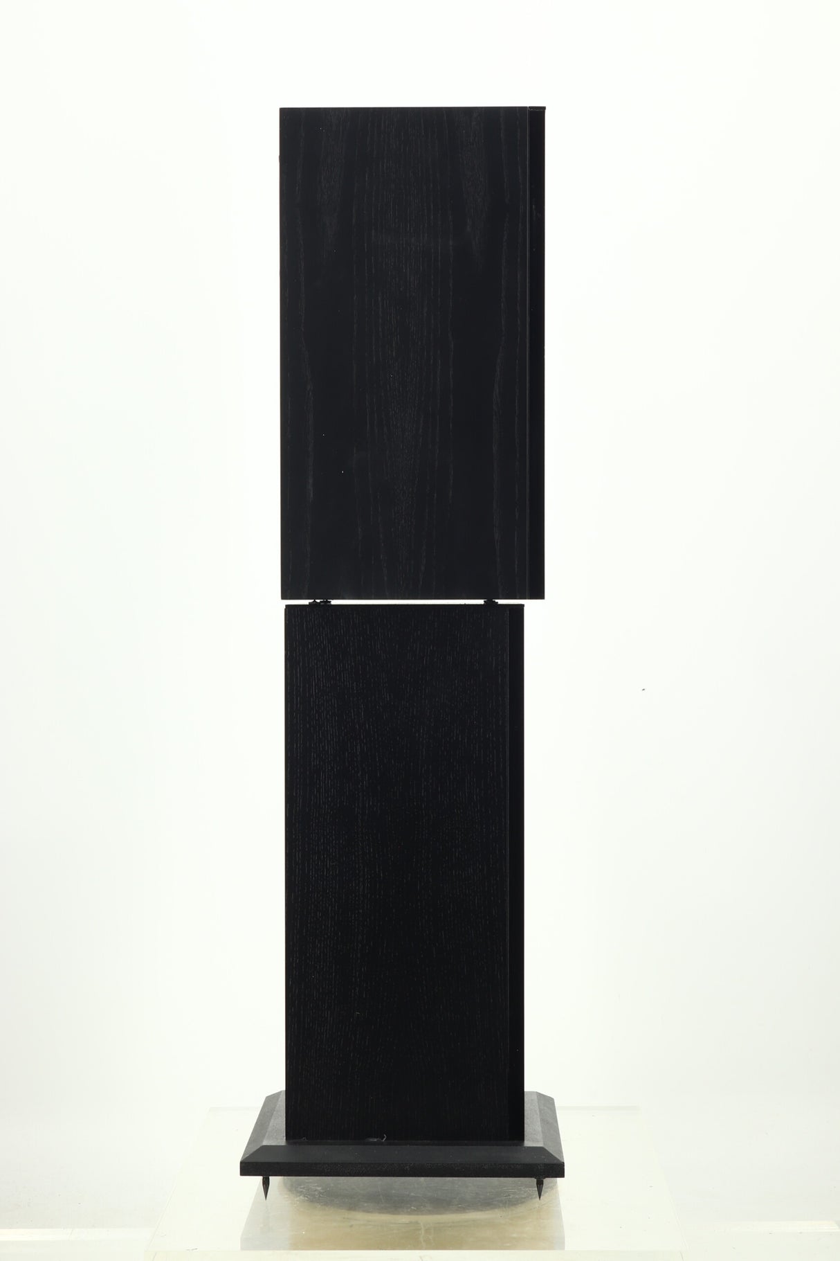 Heybrook Quartet Loudspeakers - Black/Walnut & Stands