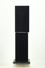 Heybrook Quartet Loudspeakers - Black/Walnut & Stands