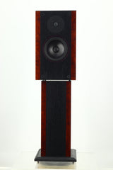 Heybrook Quartet Loudspeakers - Black/Walnut & Stands