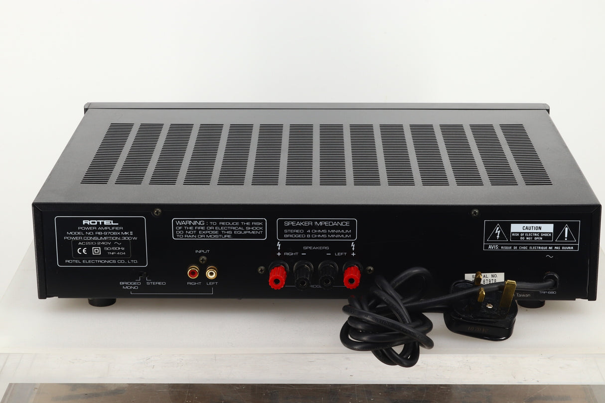 Rotel RB 970BX MkII Power Amplifier