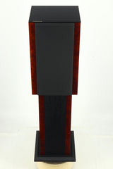 Heybrook Quartet Loudspeakers - Black/Walnut & Stands