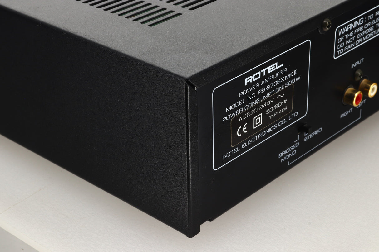 Rotel RB 970BX MkII Power Amplifier