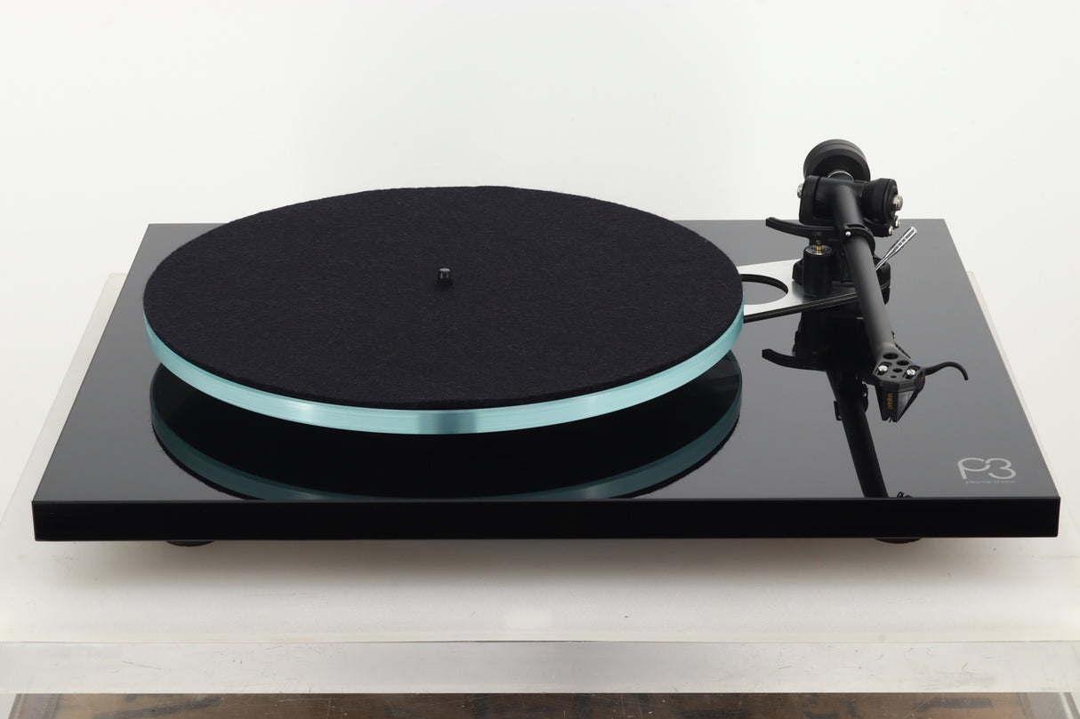 Rega Planar 3 Turntable - Black / NEO Power Supply / Ortofon 2M Black Cartridge