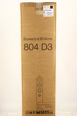 B&W 804 D3 Floorstanding Speakers - Gloss Black