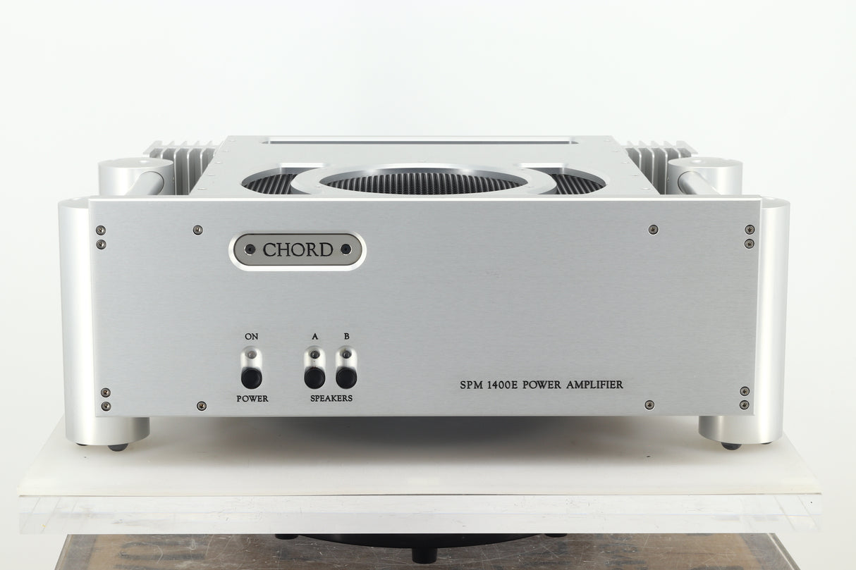 Chord Electronics SPM 1400E Monoblock Power Amplifiers - Silver
