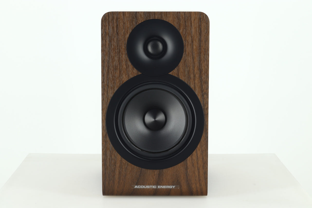 Acoustic Energy AE100² Standmount Speakers - Walnut