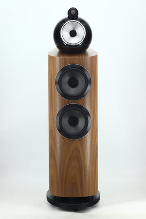 B&W 803 D3 Floorstanding Speakers - Clear Lacquered Walnut